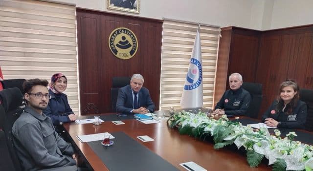 Aksaray Üniversitesi’nde afet hazırlıkları masada