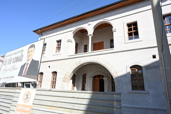 Çerdiğin’deki tarihi konak Aksaray Kültür Konağı olacak