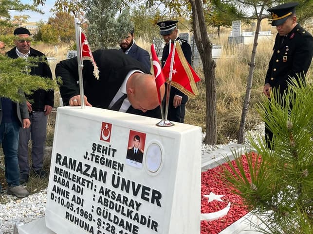Şehit Ünver şehadetinin 32. yıl dönümünde anıldı