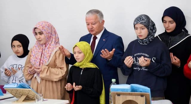 Sultanhanı’nda yatılı kız Kur’an kursu hizmete girdi