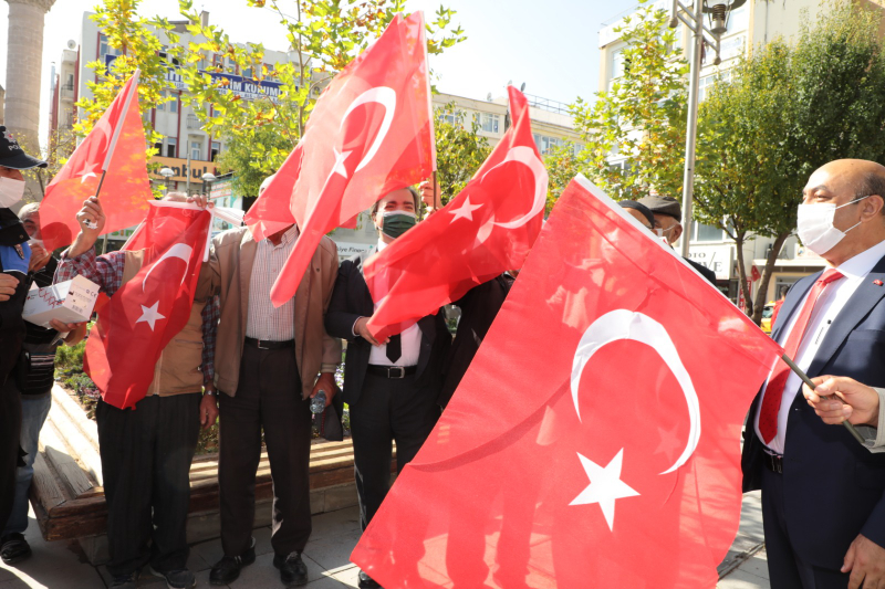 “CUMHURİYET COŞKUSU AKSARAY’I KAPLADI”