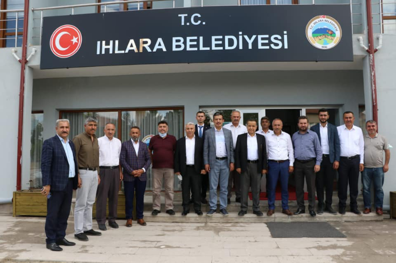 AK PARTİLİ HEYET ZİYARETLERDE BULUNDU