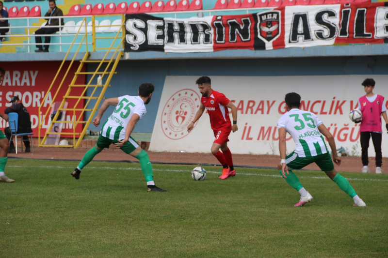 AKSARAY BELEDİYESPOR 2. YARIDA CAN BULDU