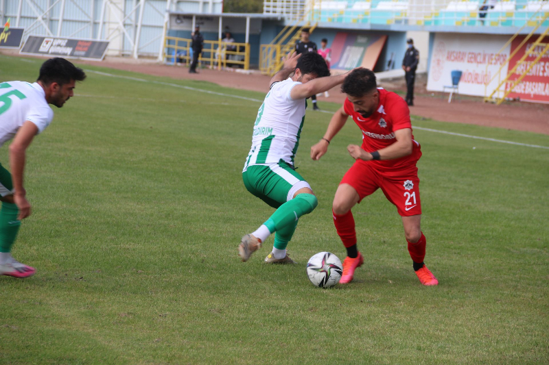 AKSARAY BELEDİYESPOR 2. YARIDA CAN BULDU