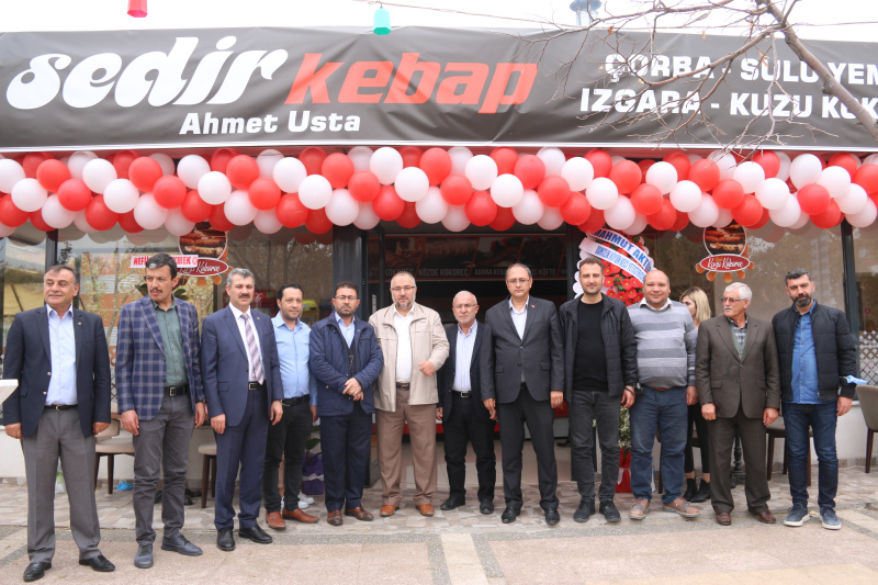 SEDİR KEBAP DUALARLA AÇILDI