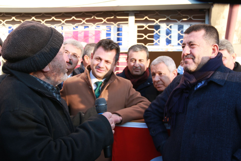 AKSARAY ESNAFI AĞBABA’YA DERT YANDI