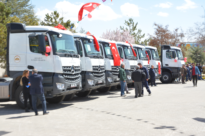 AKSARAY’DA HİZMET FİLOSU GENİŞLEDİ