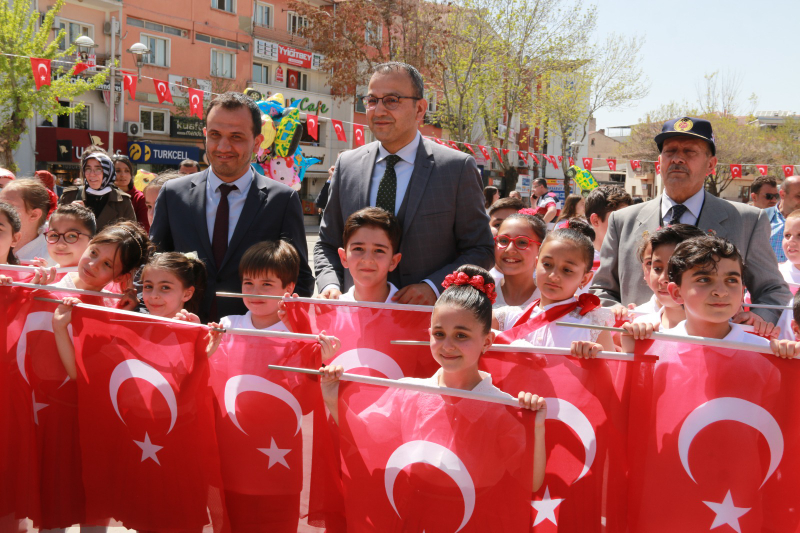 23 Nisan’ın Coşkusunu Çocuklar Yaşattı