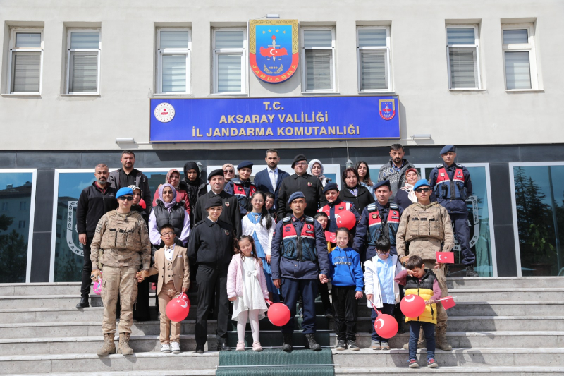 Jandarma Özel Günde Özel Misafirleri Ağırladı