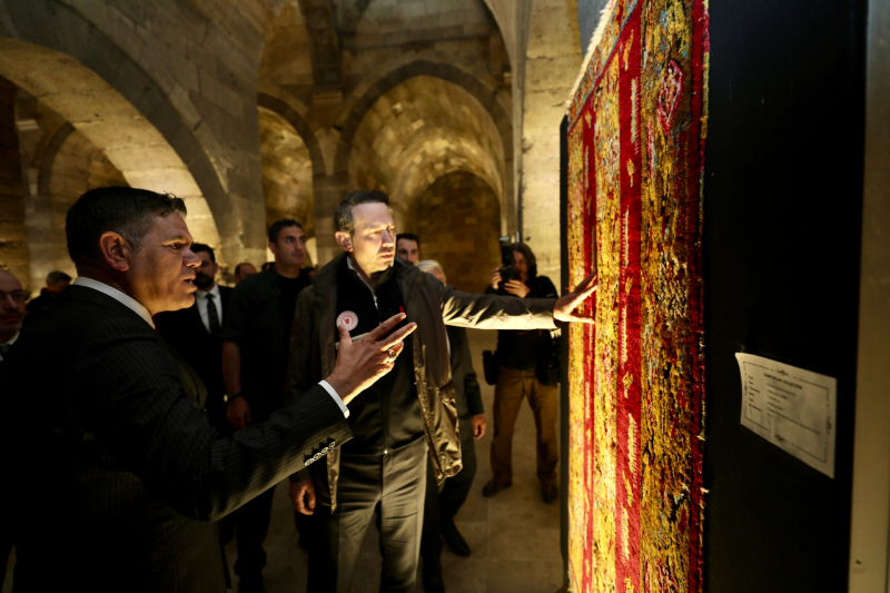 BAKAN BAYRAKTAR'DAN SULTANHANI'NA ZİYARET