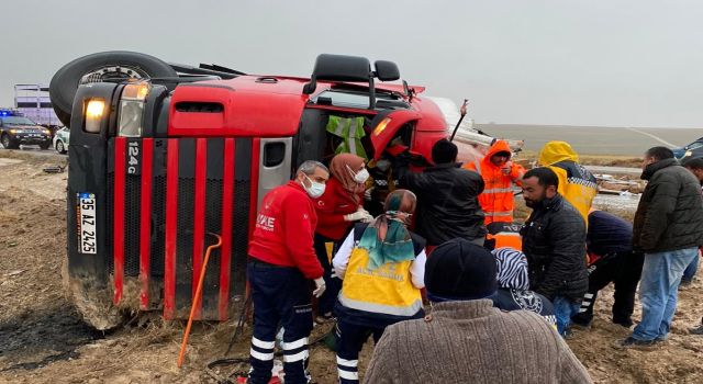 Etkili Yağış Kazayı Beraberinde Getirdi