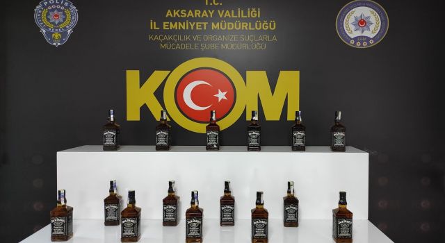 560 Paket kaçak sigara ve sahte içki yakalandı