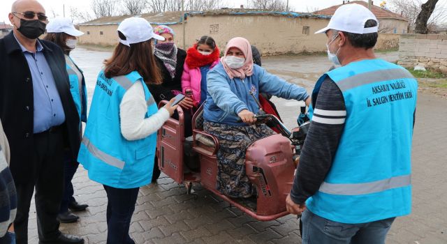 Kırmızı kategorideki Aksaray’da ziraatçılar köylerde denetim yapıyor