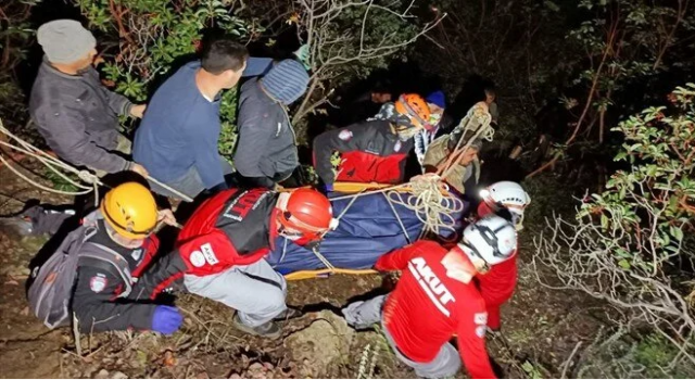 Domuzdan Kaçarken Kayalıklardan Düşen Avcı Hayatını Kaybetti