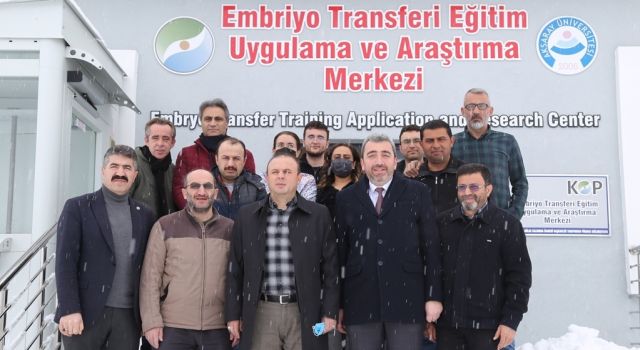 Embriyo Transferi Uygulamalarına Dair İlk Kurs Başladı