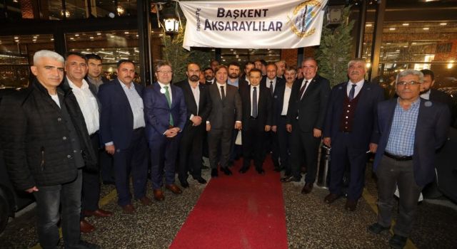 Ankara’da Yaşayan Aksaraylılar İftarda Buluştu