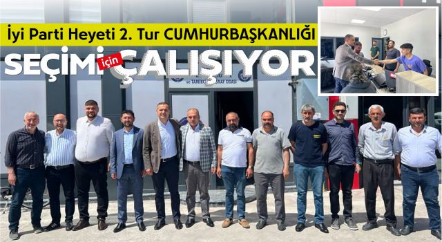 İyi Parti Heyeti 2. Tur Cumhurbaşkanlığı Seçimi İçin Çalışıyor