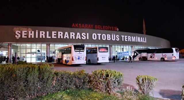 Aksaray Şehirlerarası Terminalde Beklenen Yoğunluk Yaşanmıyor