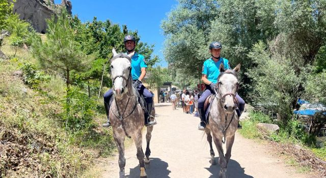 Atlı Timler Ihlara ve Belisırma'da Devriyede