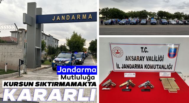 Jandarma Mutluluğa Kurşun Sıktırmamakta Kararlı