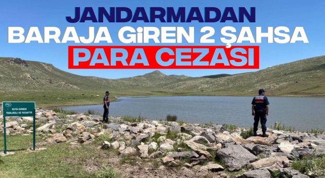 Jandarmadan Baraja Giren 2 Şahsa Para Cezası