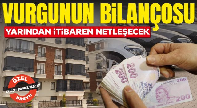 Vurgununun Bilançosu Yarından İtibaren Netleşecek