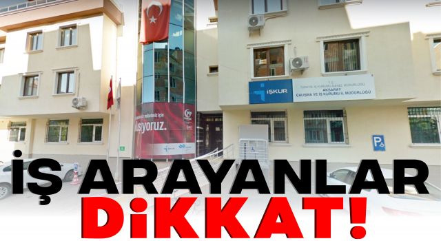 İŞKUR'dan İstihdam Çalışmalarına Devam