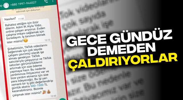 Gece Gündüz Demeden Çaldırıyorlar