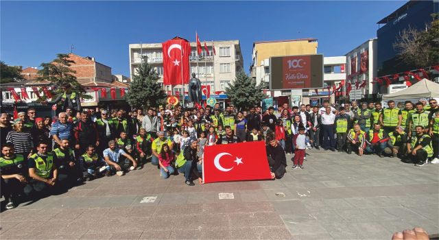 Motorlarını Cumhuriyetin 100. Yılı İçin Sürdüler