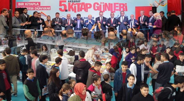 Vatandaşın Yoğun İlgi Gösterdiği 5. Kitap Günleri Açılış Töreni Yapıldı