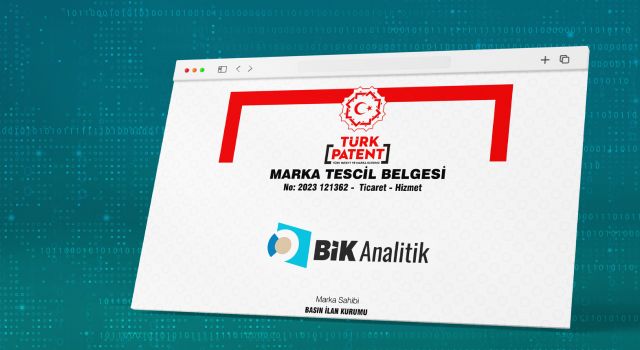 BİK Analitik Marka Tescil Belgesi Aldı