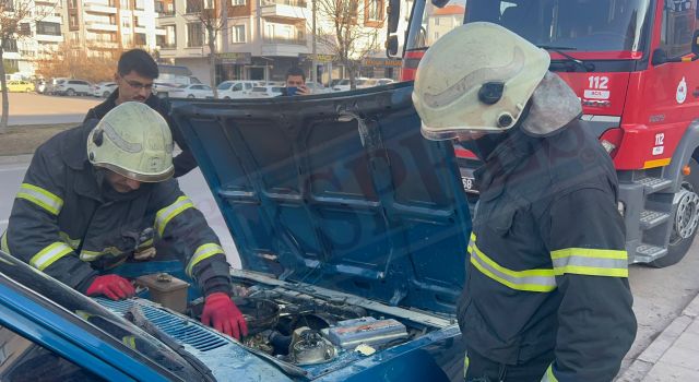 Aracı Alev Aldı! Kendisine Komplo Kurulduğunu İddia Etti