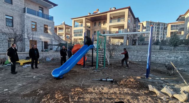 “Çocuk Oyun Parkları Yapım İşimiz Devam Edecektir”