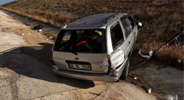 Aksaray'da Otomobilin Şarampole Devrilmesi Sonucu 7 Kişi Yaralandı