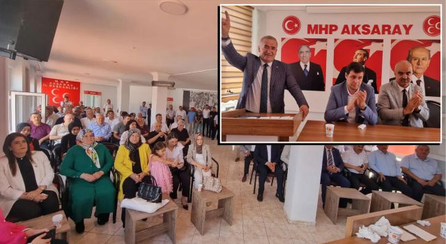 MHP Aksaray İl Teşkilatı Bayramlaştı