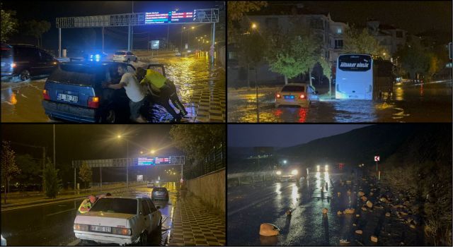 Aksaray’da Şiddetli Sağanak Yağış, Heyelan Ve Su Baskınlarına Neden Oldu