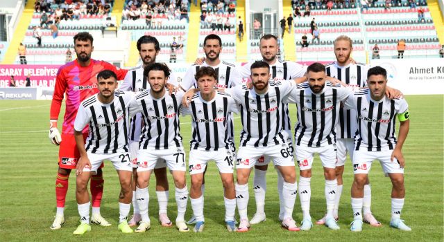 Aksarayspor İlk Yarıya Ağırlığını Koydu Ve Golü Buldu