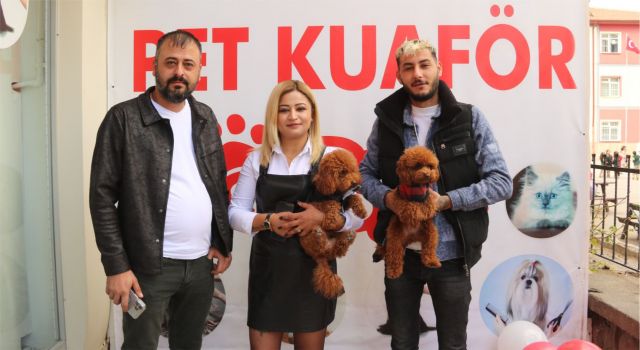 Aksaray’ın İlk Pet Kuaförü Açıldı