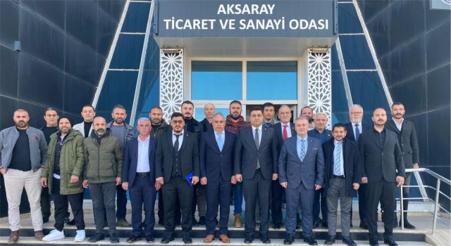 TRKTYD, Aksaray’da Sektör Temsilcileri İle Bir Araya Geldi