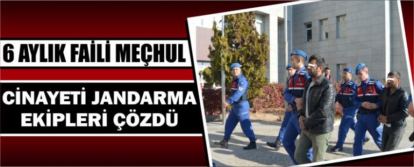 6 Aylık Faili Meçhul Cinayeti Jandarma Ekipleri Çözdü