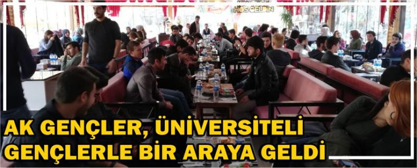 Ak Gençler, Üniversiteli Gençlerle Bir Araya Geldi