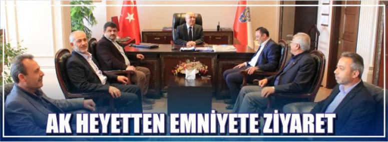 Ak Heyetten Emniyete Ziyaret 