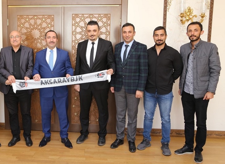 Aksaray Beşiktaşlılar Derneği Vali Ali Mantı’ya Ziyaret