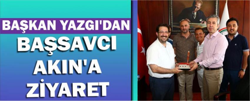 Başkan Yazgı’dan Başsavcı Akın’a Ziyaret