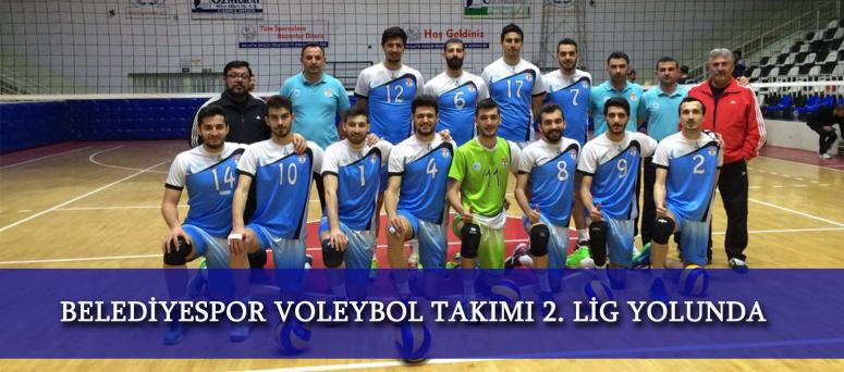 BELEDİYESPOR VOLEYBOL TAKIMI 2. LİG YOLUNDA