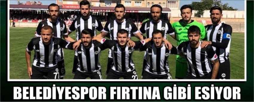 Belediyespor Fırtına Gibi Esiyor