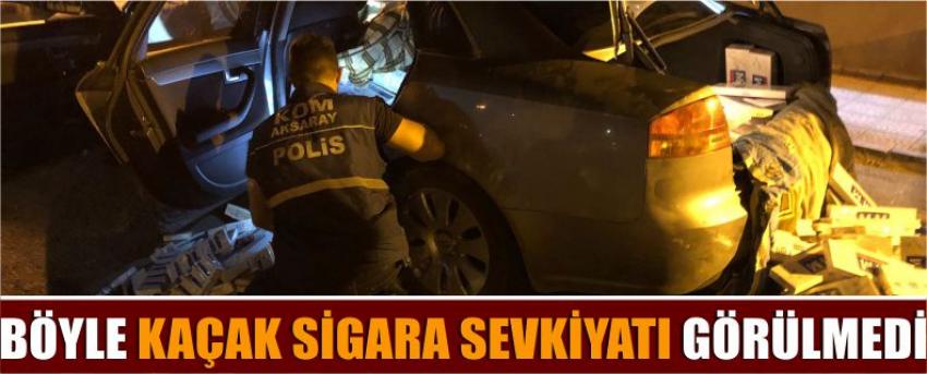 Böyle Kaçak Sigara Sevkiyatı Görülmedi 