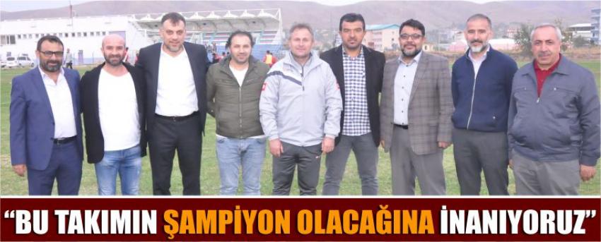 “Bu Takımın Şampiyon Olacağına İnanıyoruz”