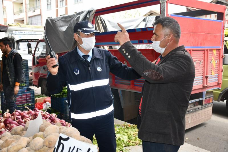 Aksaray’da Semt Pazarlarına Denetim