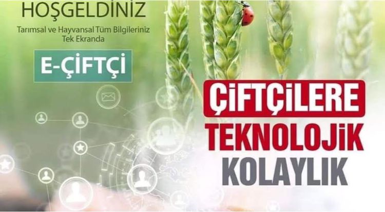 Tarım Bilişim Sistemi "E-Çiftçi" Devreye Girdi